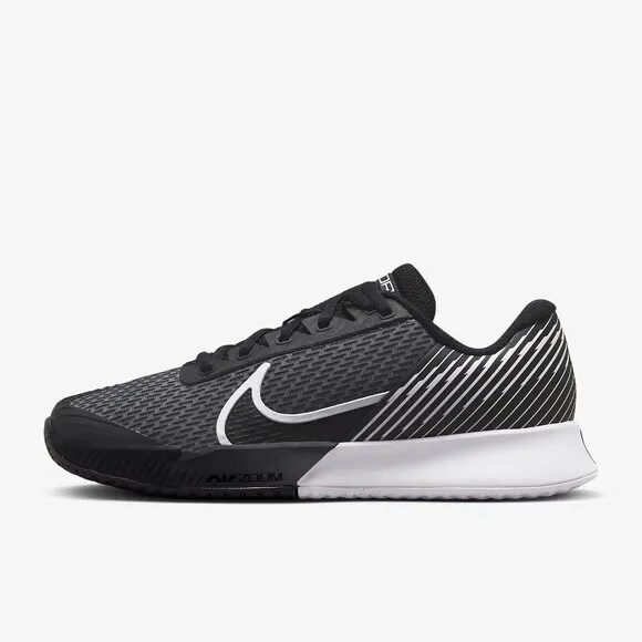 [NEW] Women's Nike Zoom Vapor PRO 2 HC Tennis Shoes Black DR6192-001