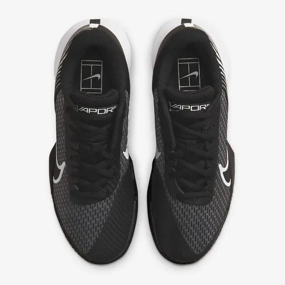 [NEW] Women's Nike Zoom Vapor PRO 2 HC Tennis Shoes Black DR6192-001