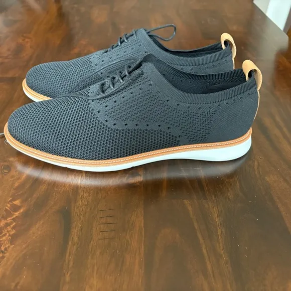 NEW w/out Box RESTORATION Nelse Knit with memory foam Black Men's Shoes size 13M