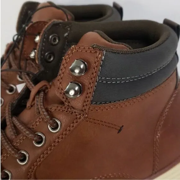 NEW! Men's Goodfellow Maxwell Brown High Top Lace-Up Sneaker Boots