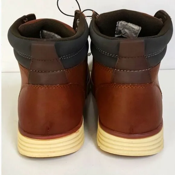 NEW! Men's Goodfellow Maxwell Brown High Top Lace-Up Sneaker Boots
