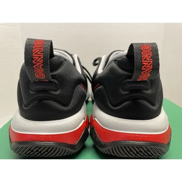 NewNike Giannis Immortality 3 Basketball Shoes Red Black DZ7533-004 Men SZ  8.5