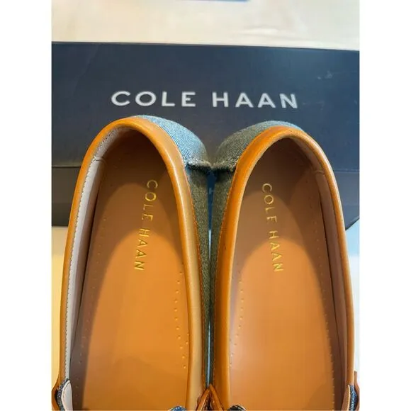 NIB Cole Hann Women's Evelyn Bow Driver Shoes Size 6
