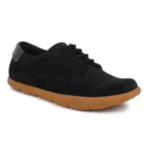 NIB - Kalso Earth Men's Dawson Black Leather Suede Negative Heel - Size 10