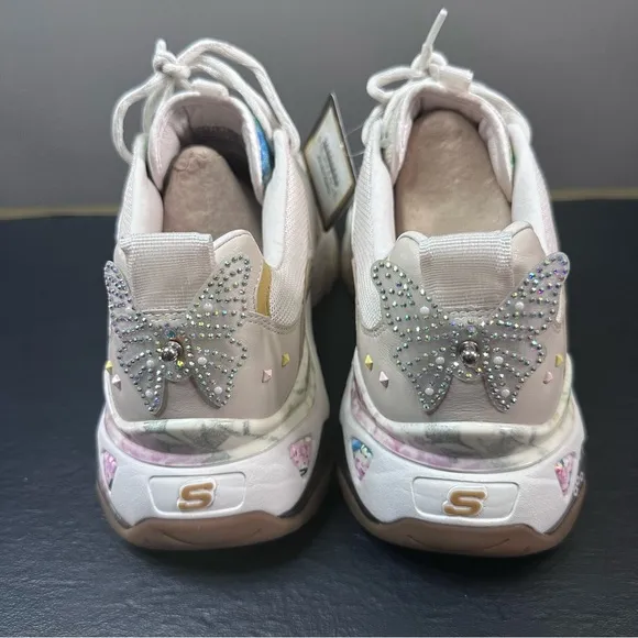 NIB Skechers Premium Heritage D'Lites 3.0 Air Sparkling Lady Butterfly Limited