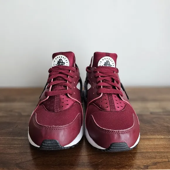 Nike Air 2016 Huarache Burgundy White Men’s Size 8.5 Sneakers 318429-603