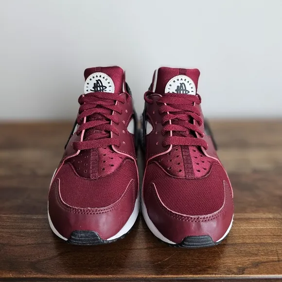 Nike Air 2016 Huarache Burgundy White Men’s Size 8.5 Sneakers 318429-603