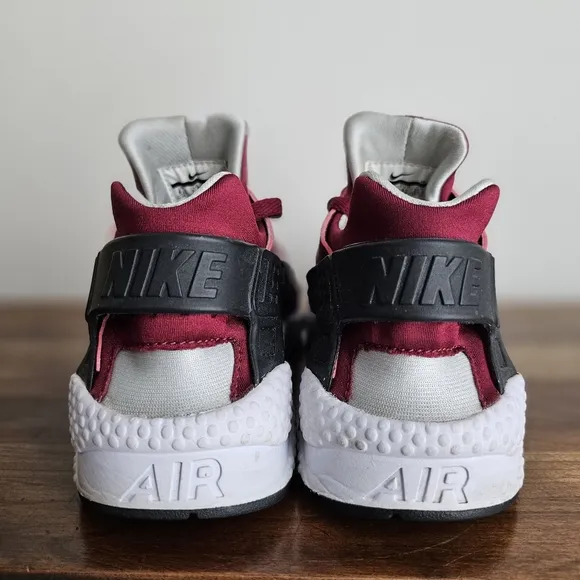 Nike Air 2016 Huarache Burgundy White Men’s Size 8.5 Sneakers 318429-603