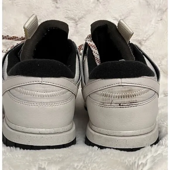 Nike Air Dunk Low Jumbo Phantom Black Mens 14 Casual Shoes Sneakers FB8894-002