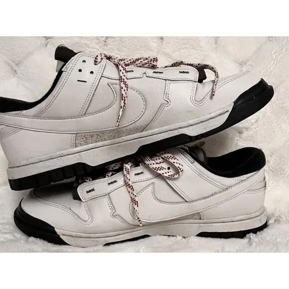 Nike Air Dunk Low Jumbo Phantom Black Mens 14 Casual Shoes Sneakers FB8894-002