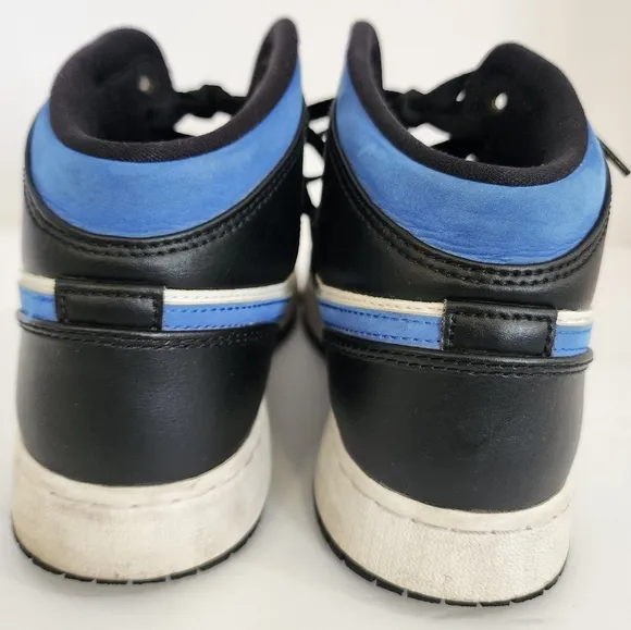 Nike Air Jordan 1 Mid GS 'Racer Blue' 2021 554725-140 Youth, sz 7Y