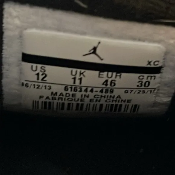 Nike Air Jordan 1 Retro Trek Boots Royal Blue size 12