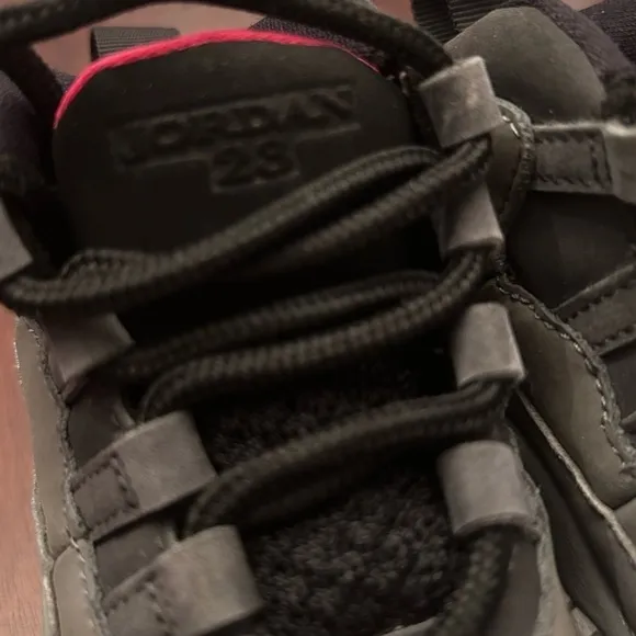 Nike Air Jordan 10 Retro Toddler Shoes- Dark Smoke Grey/ Pink Size 5C