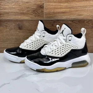 Nike Air Jordan Maxin 200 CZ9174-100 White Ice Black Shoes Youth Size 5Y/ W 6.5