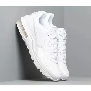 Nike Air Max LTD 3 Casual Athletic Shoe Triple White Mens Size 8.5