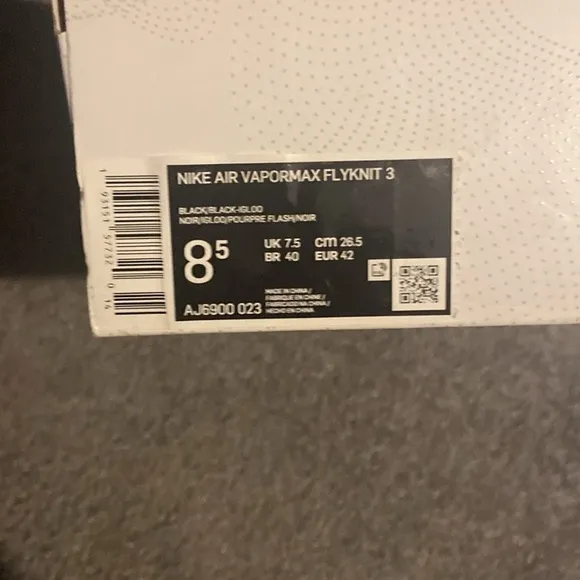Nike Athletic Shoes - White and Black