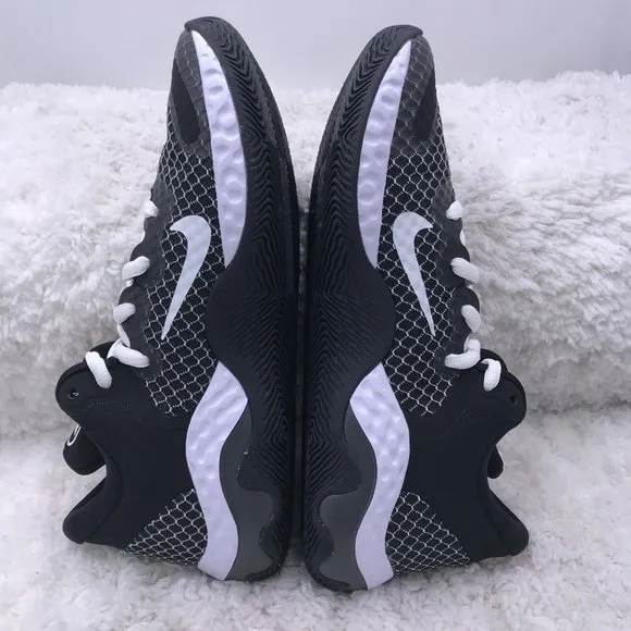 Nike Basketball Shoes Mens 10 Renew Elevate II Black White‎ Athletic Lightweight