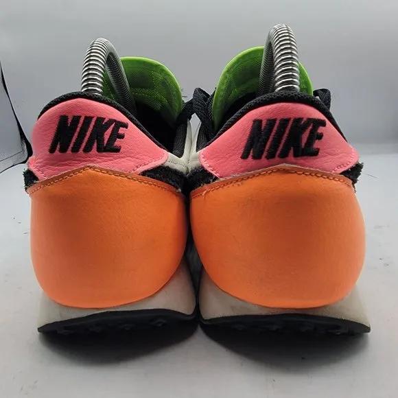 Nike Daybreak Womens 8.5 White Black Atomic Orange Sneaker Shoes DJ5996-100
