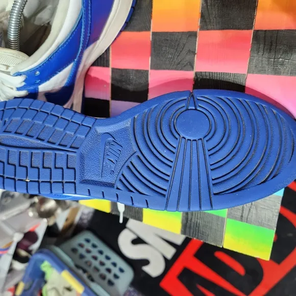 Nike Dunk Kentucky Blue and White Sneakers for