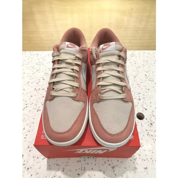 Nike Dunk Low Red Stardust / Summit White / Pink - Phantom Pearl SB FB8895 601