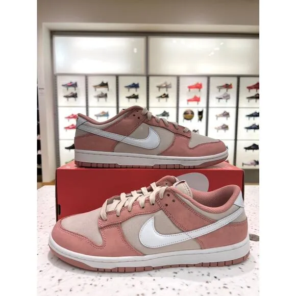 Nike Dunk Low Red Stardust / Summit White / Pink - Phantom Pearl SB FB8895 601