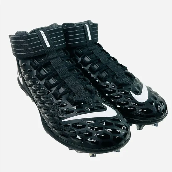 Nike Force Savage Pro 2 Football Cleats Black AH4000-002 Men’s Size 9