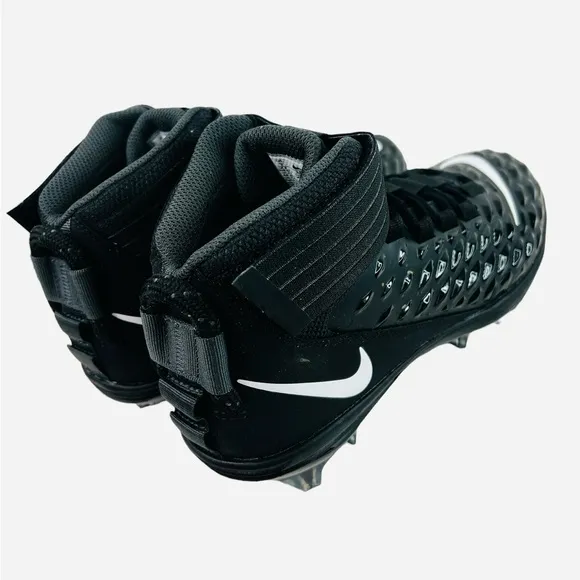 Nike Force Savage Pro 2 Football Cleats Black AH4000-002 Men’s Size 9
