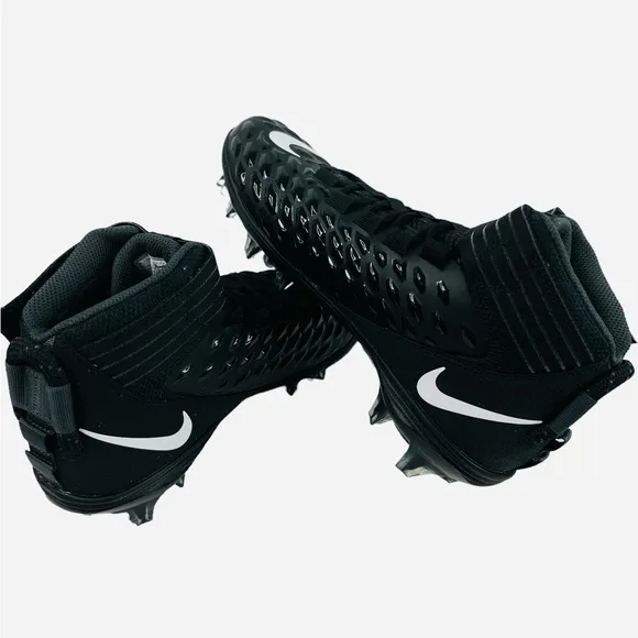 Nike Force Savage Pro 2 Football Cleats Black AH4000-002 Men’s Size 9