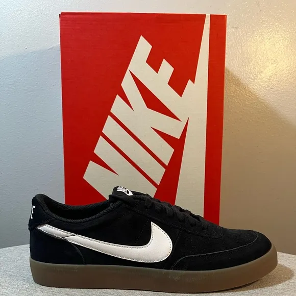 NIKE Killshot 2 Black/Gum Medium Brown Sneaker Men's Shoe Size 10 FQ8903-002