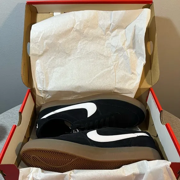 NIKE Killshot 2 Black/Gum Medium Brown Sneaker Men's Shoe Size 10 FQ8903-002