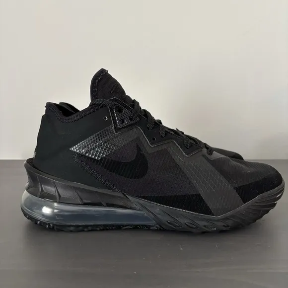 Nike Lebron 18 XVIII Mens 8.5 Shoes Black CV7562-004 Basketball Sneaker