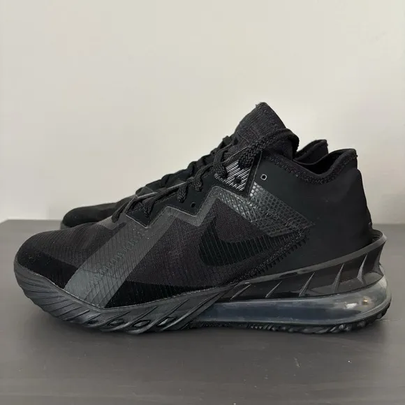 Nike Lebron 18 XVIII Mens 8.5 Shoes Black CV7562-004 Basketball Sneaker