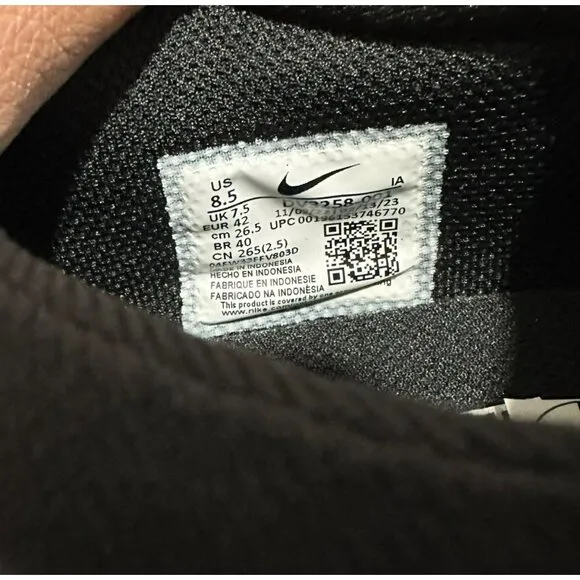 🤩Nike Men Comfy Shoes Court Zoom Lite 3 8.5 Hard Court Tennis DH0626-010 Black