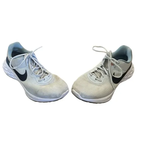 Nike Men's Revolution 6 NN Low Top Running Shoe, Grey Blue, Size 11W