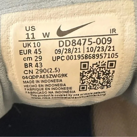 Nike Men's Revolution 6 NN Low Top Running Shoe, Grey Blue, Size 11W