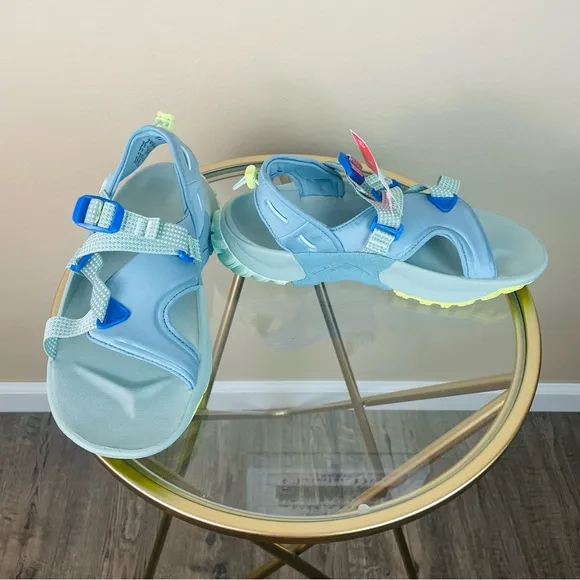 Nike Oneonta Sandal Women Sandals Size 9 Blue Green Nike Trail Hiking Shoe New