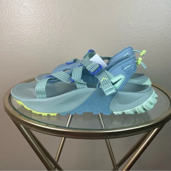 Nike Oneonta Sandal Women Sandals Size 9 Blue Green Nike Trail Hiking Shoe New