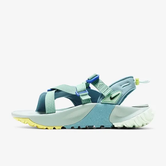 Nike Oneonta Sandal Women Sandals Size 9 Blue Green Nike Trail Hiking Shoe New