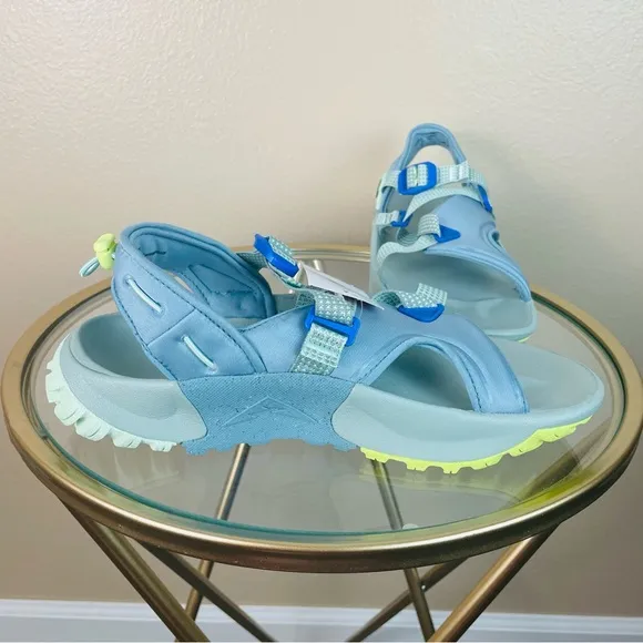 Nike Oneonta Sandal Women Sandals Size 9 Blue Green Nike Trail Hiking Shoe New