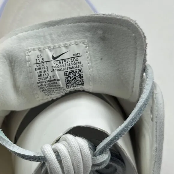 Nike SB Zoom Janoski OG  Mens White Black Skate Shoes Sneakers FD6757-100