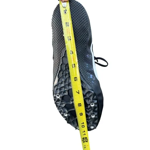 Nike Zoom Rival D 10.5 Track &amp; Field Shoes Black/White/Blue  Spikes Included