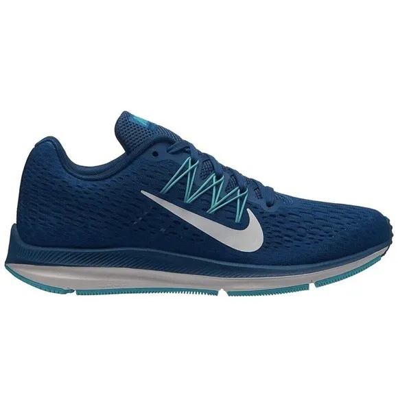 Nike Zoom Winflo 5 Running AA7414 CrossFit Shoes Blue Womens 5.5 Fast Ship