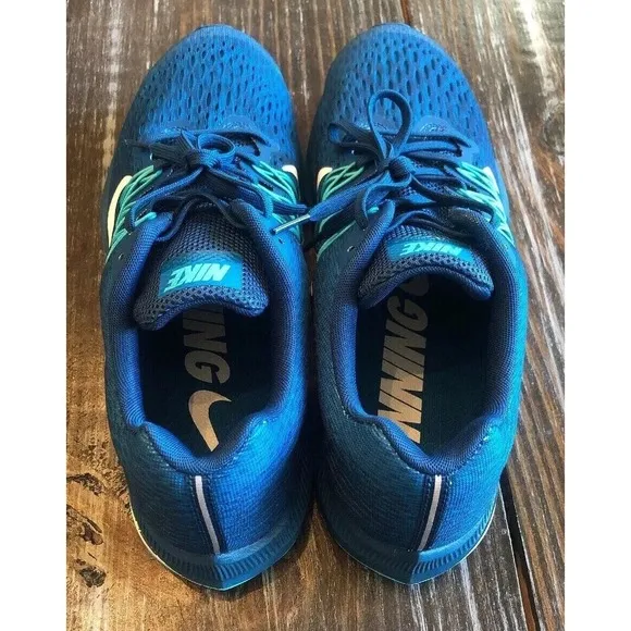 Nike Zoom Winflo 5 Running AA7414 CrossFit Shoes Blue Womens 5.5 Fast Ship