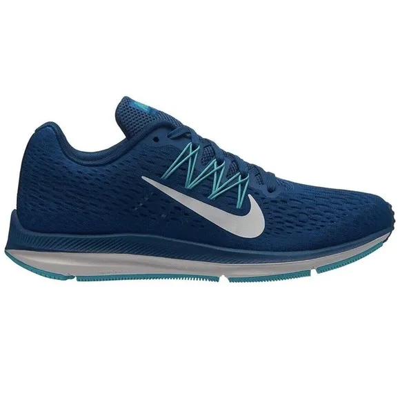 Nike Zoom Winflo 5 Running AA7414 CrossFit Shoes Blue Womens 5.5 Fast Ship