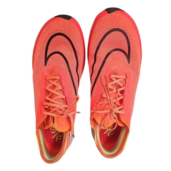 Nike ZoomX  Streakfly Running Shoes Neon Total Orange Lightweight Sneakers 9.5