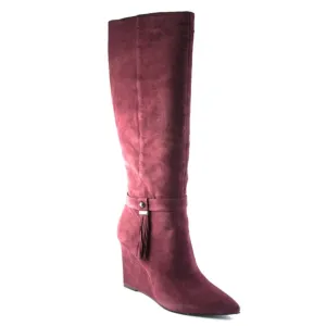 🆕Nine West “Trybecca” Suede Knee High Boots, Size 9.5