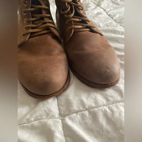 Nisolo Lockwood trench boot, leather, size 42