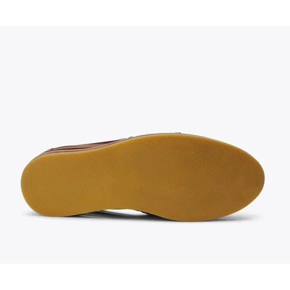 Nisolo Men's Huarache Leather Sandals – Brandy – New in Box – Size 9.5 Dust Bag