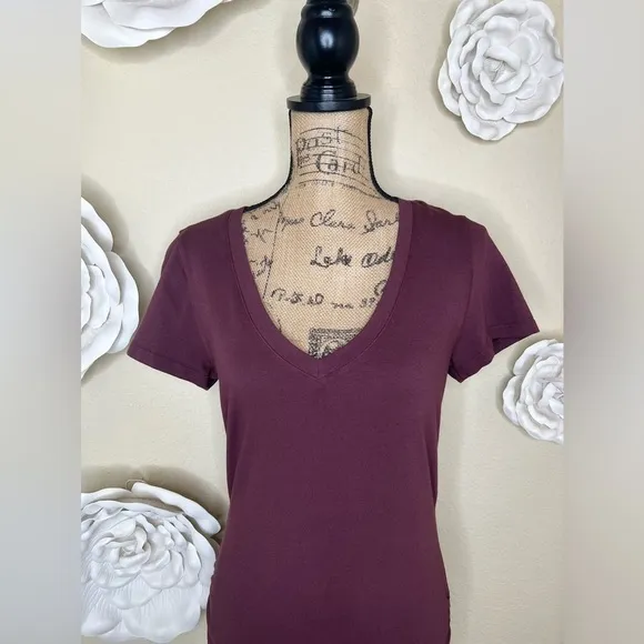 NTM Michael Stars Meleeka Stitchfix Burgundy Color Bodycon Style Dress Size L