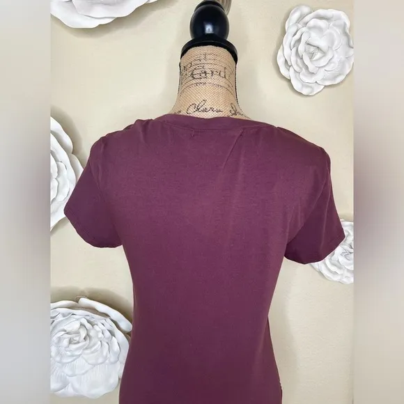 NTM Michael Stars Meleeka Stitchfix Burgundy Color Bodycon Style Dress Size L